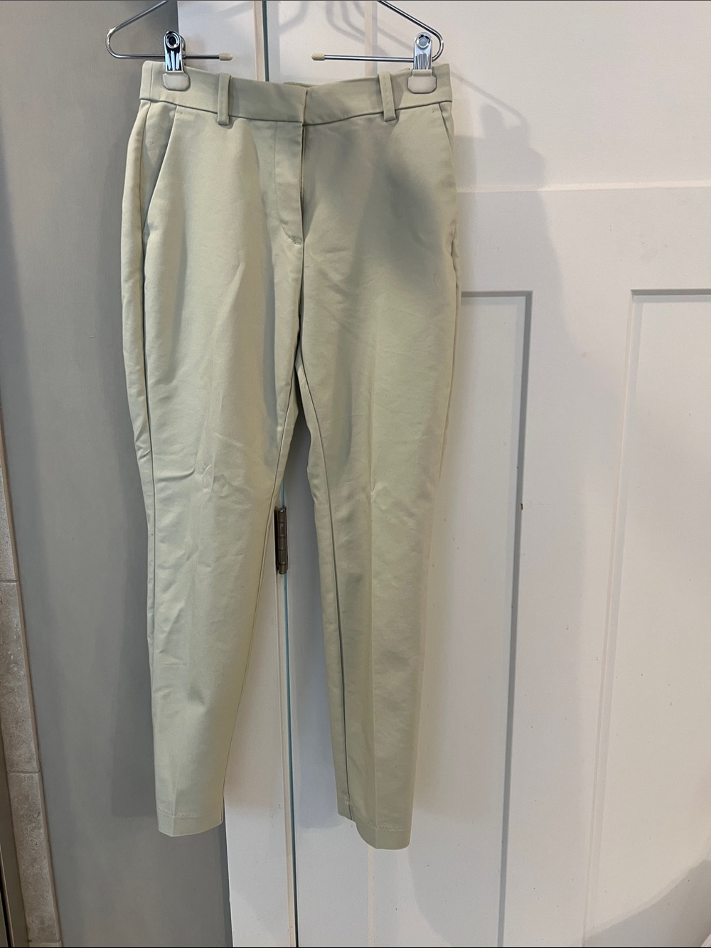 H & M Light Tan Tailored Trousers